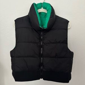 Zara Reversible Cropped Vest